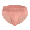 Onderbroek Sexy Mannen Ondergoed Laagbouw Comfortabele Slips Gay Hombre Lingerie Brief Slipje Sissy Roze Wit Zwart