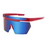 Sunglasses 2023 Europe And The United States Dazzling Outdoor Sports Riding Women's Fashion One-piece Windproof M