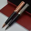 Limitowana edycja Santos-Dumont Ballpoint Pen Wysokiej jakości czarno-srebrne metalowe długopisy pisania biurowych materiałów szkolnych z seri249o