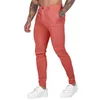 Erkekler pantolonlar Erkekler rahat spor kalınlaşmış pamuklu cep çok renkli büyük hijyenik eşofmanlar atletik seramik terlik 230721