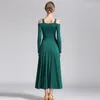 Stage Wear Sexy Women Ballroom Dance Dress Standard Modern Dancewear Costumi Waltz Dance Practice Clothes