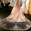 Продажа роскошных свадебных завесов в длину четыре метра вуали