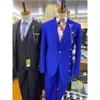 Men's Suits Blazers Unique Asymmetry Black Men Suits Wedding Groom Slim Fit Blazer Tuxedo Terno Masculino Prom 2Pieces Costume Homme JacketPant 230720