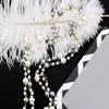 Ganze Designer-Halskette im klassischen klassischen Stil, elegant, schöne Blumen, Perlen, lange Kette, Pullover-Statement-Halskette für Frau 191A