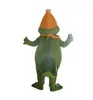 Crocodile vert mascotte Costume haute qualité dessin animé animal en peluche Anime thème personnage taille adulte carnaval de noël déguisement