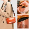 Evening Bags Vintage Solid Color Genuine Leather Small Shoulder Corssbody Bag for Women Luxury Cow Ladies Handbag and Purses Sac 230720
