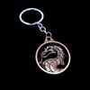 Vintage Charm Game Mortal Kombat Keychain Cool Dragon Keychains for Men Metal Totem Key Chains House