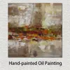 Modern Abstract Canvas Art Landing Handmade Oil Painting Decorazione da parete contemporanea