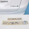 Nuovo per Ford Fusion Mondeo C-Max 2013-2016 Hybrid Emblem Car Front Door Rear Trunk Badge Sticker DS7Z9942528G2931
