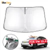 Skugga som är tillämplig på Volkswagen ID.4 Front Windshield Sunshade Accessories ID4 Folding Window Cover Blocks Håll bilen sval med värme och sol 230720