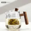 Wine Glasses 480ml Glass Bubble Teapot Health Pot Household Tea Water Separation Boiling Set