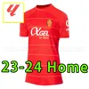23-24 Mallorca Abdon Sanchez 맞춤형 축구 유니폼 셔츠 9 Abdon 10 Sanchez 21 A. Raillo 7 Mboula Custom Fotoball 셔츠 남성 어린이