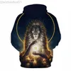 Hoodies masculinos moletons moletons masculinos hip hop moletom engraçado 3d tigre leão marca de moda plus size moletom masculino agasalho unissex pulôveres roupas masculinas l230721