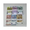 Andra festliga festleveranser Movie Money Banknote 5 10 20 50 Dollar Euro REALISTIC Toy Bar Props Copy Valuta Faux Billets 100 P DHI8Q