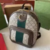 Designer mochila mulheres back pack homens Ophidia médio mochila lona saco de escola crossbody bolsas de couro genuíno guarnição moda luxo saco de viagem sac a dos