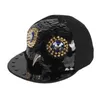 Casquettes Chapeaux Doitbest Europe Métal Punk Enfants Casquettes de baseball rivets Enfants Hip hop Cap snapback casquettes Garçons Filles Casquette à visière Parentchild hat x0721