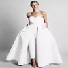 Krikor Jabotian Abiti da sera Tuta con fiocco sul retro con gonna staccabile Nuovo abito formale con scollo a cuore Abiti da ballo lunghi198W