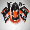 Kit di carenatura per carrozzeria di alta qualità per Suzuki GSXR600 96 97 98 99 carenatura nera arancione GSXR750 1996 1997 1998 1998 OI492393