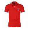 Polos d'été à manches courtes pour hommes et femmes T-shirt de sport en coton mélangé multicolore Casual Business Top Golf PoloM-4XL 230720