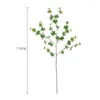 Flores decorativas 115cm Plantas verdes artificiales Andrómeda japonesa Ramas grandes Hojas falsas Hogar Oficina Decoración interior Flor