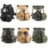 Masque d'objectif PC tactique Airsoft Paintball Tir Équipement de protection du visage Visage complet avec ventilateur de filtration d'air245g