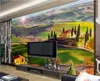 Sfondi personalizzati murale 3D soggiorno sfondi paesaggio rurale paesaggio decorazione per la casa dipinto murali murali per pareti 3 d