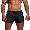 Mäns shorts simma shorts för man strandkläder Bermuda bräd shorts sommar sexig surf mayo badkläder badar snabbt torrt gym kort de bain homme 230720
