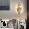 Wall Lamp Sitting Room TV Setting Light Luxury Fashion Art Nordic Creative Personality Bedroom Led