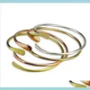 Bangle armband smycken droppleverans 2021 mylongingcharm 10 st mycket tom mässing slät oval stapling armband öppen manschett armband f190v