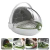 Benodigdheden voor kleine dieren Zijderups Doos Bug Raising Case Cage Natuurspeelgoed Outdoor Toy Viewer Transparant Kids Insect Critter Catcher Observatie Huisdier Houder 230720