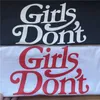 Heren T-shirts Girls don't cry men make Tshirt 1 highquality casual and tops 230720