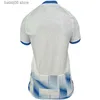 2023 Greece Masouras Mens Soccer Jerseys Fortounis Bakasetas Mantalos Pelkas Tzavellas Home Shirts de football bleu et blanc