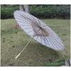 Umbrellas Thank You Paper Umbrella Mr Mrs Just Married White Bridesmaid Bridal Parasol Drop Delivery Home Garden Household Sundries Dhnn6