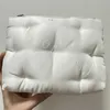 La Brand Cosmetic Bags For Girl Makeup Wash Bag Cloud Zipper Bags Soft White Color Beauty Case Soft Portable Storage Bag Beautiful Make up Purse Designer Handbags Logo