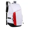 Cuscino d'aria Zaino sportivo unisex Borsa per computer da studente Coppia zaino Borsa a tracolla Junior Nero Bianco Rosso Borse da allenamento Zaino da esterno 7 colori