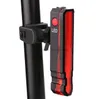 Высококачественные велосипедные светильники Лазерный свет 6 мод на открытом воздухе велосипедная безопасность предупреждение за задний ход передний велосипед USB.
