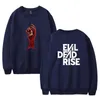 Erkek Hoodies Evil Dead Rise 2d Capless Sweatshirt Çiftler Moda Winte Kadınlar/Erkekler Komik Giysiler