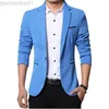 Men's Jackets DEE MOONLY 2021 Hot Men's Fashion Casual Slim Fit Suit Jacket Solid Color High Quality Masculine Blazer Free shipping M-5XL L230721