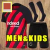 2023 2024 Eintracht Frankfurt Voetbalshirts Uniformen KOSTIC Jovic 23 24 KAMADA FERNANDES DE GUZMAN rood SILVA heren kindertenue Voetbalshirts beker S-2XL Thuis Uit derde