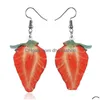 Dangle żyrandol Creative Fashion Fruit Coldings Pomarańczy