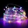 Strings LED Mini Christmas Light Copper Wire String Fairy Waterproof For Wedding Xmas Garland Party 1M 2M 3M 5M Night Lamp