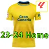 UD Voetbalshirts 2023 2024 JONATHAN VIERA 23/24 Maillots De Foot ROBER A. Lemos Araujo RODRYGO ONTIVEROS CASTRO MALAGUISTA Voetbalshirt Uniformen Heren Kinderen Las