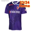 Fans Tops Tees 23 24 Kyoto Sanga PATRIC Hommes occer Maillots FUKUOKA YAMASAKI SOTA ASADA TEMMA Domicile Extérieur Maillot de Football Manches Courtes Aldult Uniformes T230720