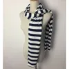 Sjaals Buitenlandse Handel Custom Spot Rayon Jersey Gestreepte All-Matching Cotton Sjaal Dual Purpose Multi-Color Optioneel