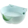 Borden Lazy Snack Bowl Plastic Dubbellaagse Opbergdoos Fruit En Mobiele Telefoon Beugel Chase Artifact