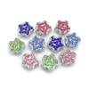 10st 8mm Crystal Rhinestone Slide Charms Passar för 8mm armbandsarmband PET PET KRAGE 5 Styles kan välja LSSC13-405224W