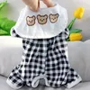 Roupas para cães, macacão de urso bonito dos desenhos animados, roupas para animais de estimação de verão, para cães pequenos e médios, casaco respirável, camisa, chihuahua, abraço, ropa perro