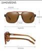 Moda Design Polarized Sunglasses Glasses Men 5 Cores Glassaspsp