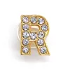 Shoe Parts Accessories Gold Alloy Letters Bling Clog Charms Jibitz Decoration Buckle Pins Drop Delivery Dg2