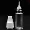 HOt in Europe TDP Bottles 10ml, New design 10ml PET Clear Bottles Dropper Plastic Eliquid Containers with ChildProof Tamper Tampas Thin Sbfr